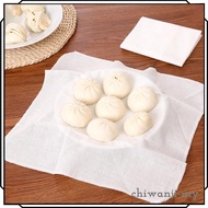 [ChiwanjifcMY] Loviver Steamer Liner Strainer Breathable 32cm Steamer Baking Cloth for Buns Rice