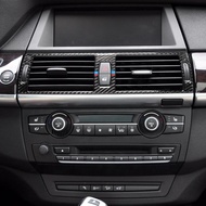 Middle Air Outlet Carbon Fiber Sticker For BMW X5 E70/X6 E71Car Decorative Trim Accessories
