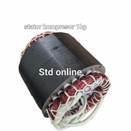 STATOR MOTOR KOMPRESOR 1HP GULUNGAN DINAMO KOMPRESOR