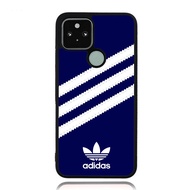 Casing Case Google Pixel 8 7A 7 6 6A 5 5A 4 4A 3 3A 2 Pro XL 4G 5G Adidas Samba Three Stripes Blue A