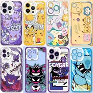 Pokemon Gengar Pikachu Case For Samsung Galaxy S26 Ultra S26 S25 Plus Ultra S25 FE A57 A56 A55 A17 5