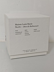 Authentic 香水油 Maison Louis Marie 15ml ✅ No.04 Bois de Balincourt Perfume Oil No.04 秘徑漫遊香氛油
