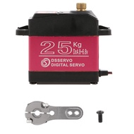 Rc Servo Aluminum Waterproof Shell Uniaxial Servo Metal Gear Digital Servo Baja 20Kg Servo For Rc Ca