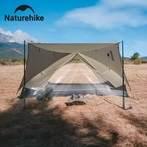 Naturehike Mongar UL Ultralight Backpacking Tent 15D Nylon Waterproof Hiking Tent 1/2 Person Riding 