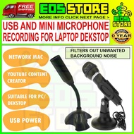 USB Microphone Recording for Laptop Desktop Netbook PC Mac Online class Video creator youtuber Mukba