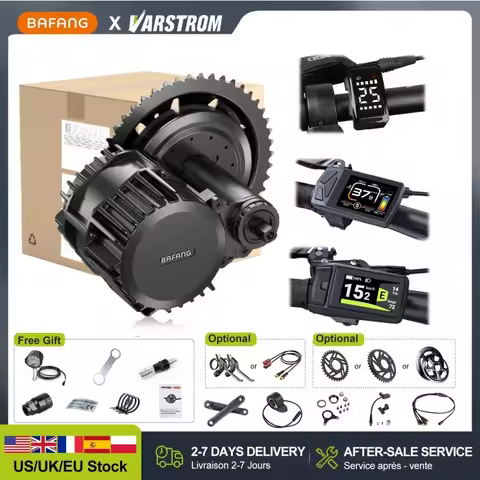 Bafang 48V 750W Motor Kit BBS02 BBS02B Complete Set Electric Bike Mid Drive 8fun eBike Powerful Engi