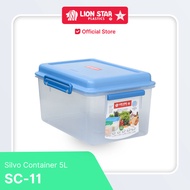 LION STAR Box Kedap Udara Silvo Container 5 Liter SC-11