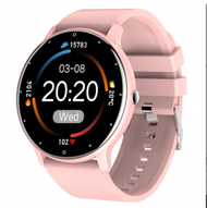 ZL02D智慧手環計步運動手環天氣預報心率血壓消息提醒手錶（粉色）
