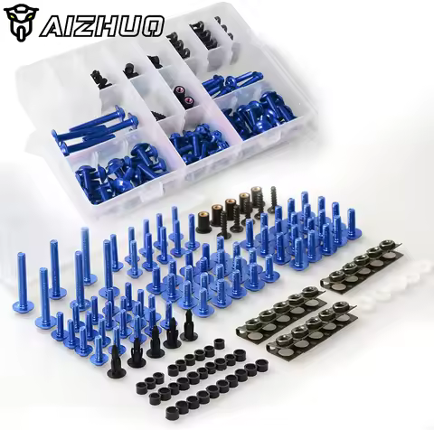 Motorcycle Fairing Bolts Screws Body Spring Bolts Kit For YAMAHA DT125 DT125R DT200 DT230 DT 125 200