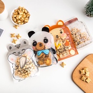 • 1pc Resealable Stand Up Pouch Zip Lock Bag Candy Cookies Biscuits Cute Cartoon Zipper Bag