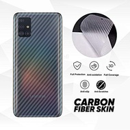 Back Skin Carbon Samsung A51 - Skin Carbon Samsung A51