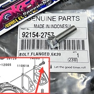 Superkips Ear Cap Bolts Left Right KIPS Cap Bolts NINJA R SS RR NEW RR OLD ZX CBU ORIGINAL KAWASAKI M6 6x20 92154-2757