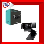 กล้องเว็บแคม Webcam Logitech HD Pro C922 Pro Stream Webcam Background replacement+Tripod สามารถออกใบกำกับภาษีได้ ดำ One