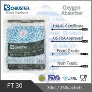O-BUSTER Oxygen Absorber 30cc/50cc/100cc Oksigen Absorber 脱氧剂 Penyerap Oksigen Food Storage Food pre