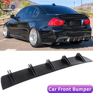 LAICY For BMW E90 E92 F30 F10 G30 Car Rear Diffuser Shark Fins Bumper Splitter Chin Spoiler Lip Matt