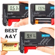 Battery Tester 9V 1.5V BT-168D 113X64X30mm Digital Check Battery Stone Test