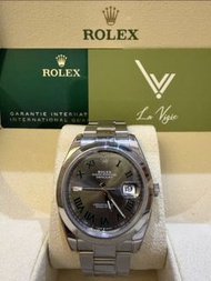 （Sold) 2023年 勞力士 Rolex 126300 41mm 溫布頓光圈格帶 Datejust