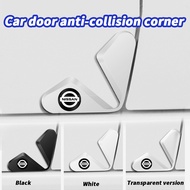[4pcs]Nissan   Car Door Corner Protector Silicone Anti-collision Car Door Corner Protector Car Crash