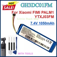 Brand New ，7.4V 1050mAh GH3DC01FM Xiaomi FIMI PALM 1 Pocket Gimbal Camera Rechargeable Batteries