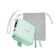 [Lazflsah] ACMIC A15 Powerbank 15000mAh แถมสายคล้องในกล่อง พาวเวอร์แบงค์ชาร์จเร็ว PD20W มีสายในตัว T