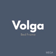 Volga Bed Frame (Water Repellent) - Single, Super Single, Queen, King [Deliver After 15 Feb]