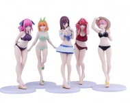 Quintessential Quintuplets Figure 5 Pack/Set- Nakano Ichika/Nakano Nin/Nakano Miku/Nakano Yotsuba/Na