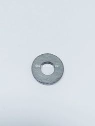 10 ชิ้น แม่เหล็กเฟอร์ไรท์ ทรงโดนัท วงแหวน ขนาด Dia OD18 x ID7.5 x H3 mm Y30 Ferrite Magnet สีดำ โดนน้ำได้ อุปกรณ์สำหรับงาน DIY ติดแน่น ติดทน มีเก็บปลายทาง