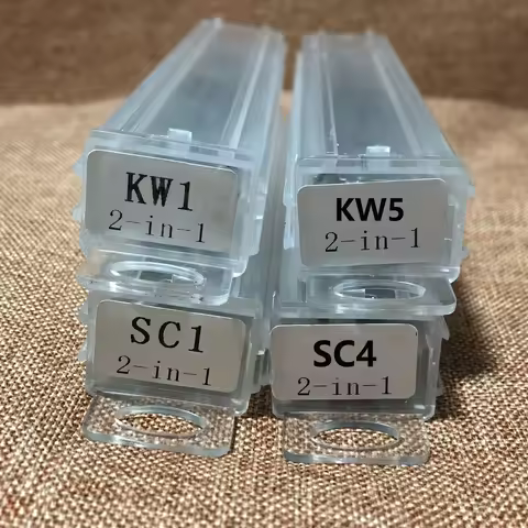 Lishi 2 in 1 TE2 S123 KW1 KW5 SC1 SC4 SS001 SS002 R52 M1/ MS2 Locksmith Tools for Home Door Civil Lo