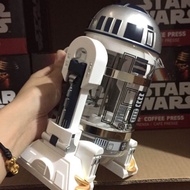 Star Wars R2D2 Robot Mini Hand Brewing Machine Coffee Thermos Pot Mocha Press Coffee Machines