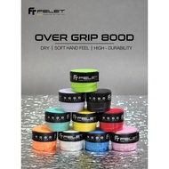 FELET 800D Badminton Tennis Squash Overgrip (Thickness 0.75MM)