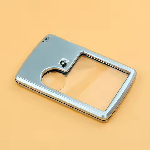 1 PC Card Magnifying Glass with Led Light Magnifying Glass 3 Times Or 6 Times Portable Reading for T