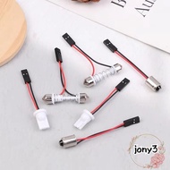 JONY Car Light Adapter, Universal T10 BA9S Festoon LED Bulb Adapter,  Pink Connector Wire Wire Cable