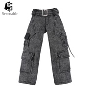 [Serenable] 1/12 Mjd Doll Cargo Pants Miniature Clothing, Figure Clothes, Dress up