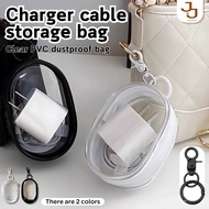 MYTransparent Data Cable Charger Storage Bag Waterproof Bag Organizer Mobile Phone Charger Protectiv