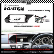 Mercedes Benz E-Class E250 2010 - 2015 12.3" BBA Casing Android With Socket Canbus Accessories 2011
