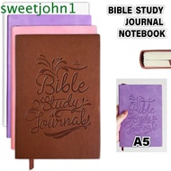 SWEETJOHN Bible Study Journal, PU 200 Pages S.O.A.P Method Journal, Christian Supplies Inspirational