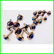 ✧ Gr5 titanium bolts bodybolt footboard plate bolt heat guard Itsalaya/burn design per pc