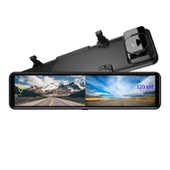 🚓4K Driving Recorder 12Inch Rearview Mirror Streaming Media Dual Lens Recorder BeltwifiBeltGPSTrajectory