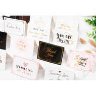 WISH CARD ( A ) SIZE 7cm*9.5cm