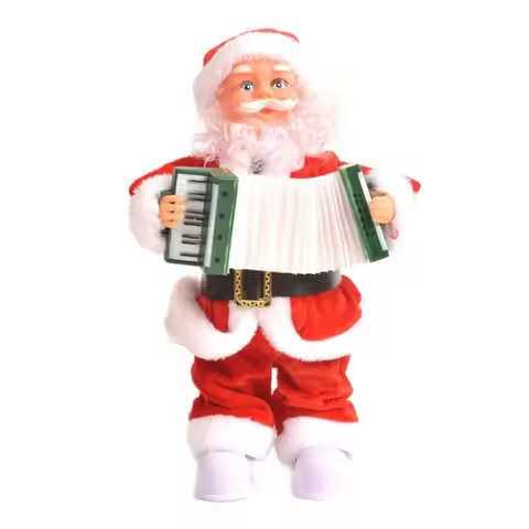 Climbing Rope Electric Santa Claus Parachute Climbing Ladder Twerk Santa Claus Climbing a Chimney Tw