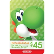 Nintendo eShop Code (USD 45)