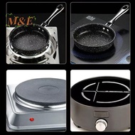 [M&E] Even Heat Frying Pan Rapid Heating Tourmaline Coating Omelet Pan Multi-functional Thickened No