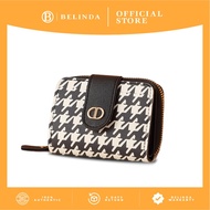 BELINDA Wallet For Woman Leather Korean Multi-Slot Card Holder Coin Purse Short Wallet QB1014