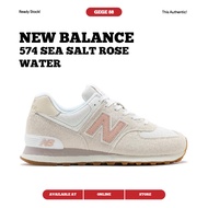 New Balance 574 Sea Salt Rose Water 100% Original Sneakers Casual