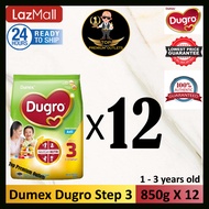 Dumex Dugro 3 (Asli/Madu) (850g x 12) Exp: 09/2026 (Original / Honey) Step 3