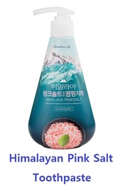※ Himalayan ※ Pink Salt Pumped Toothpaste / Perio Bamboo Salt Ice Cream Mint 285G