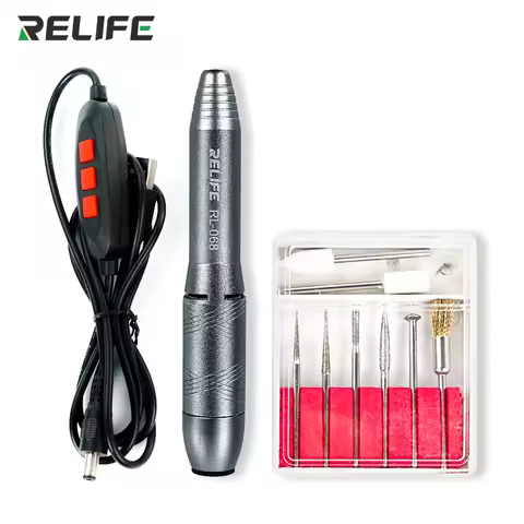 RELIFE RL-068 Mini Multifunction Intelligent Grinding Pen For Polishing/Grinding/Cutting Punching/En
