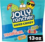 JOLLY RANCHER Assorted Tropical Fruit Flavored Hard Candy Resealable Bag, 13 Oz