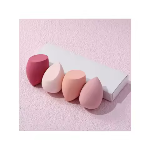 4 Pcs Beauty Egg Makeup Sponge Blenders Beauty Sponges Foundation Applicator Foundation Cosmetic Puf