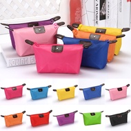 1 PC Nylon Dumpling Bosmetic Bag Fur Makeup Bag Waterproof Storage Wash Bag Travel Cosmetic Bag Large Capacity Package